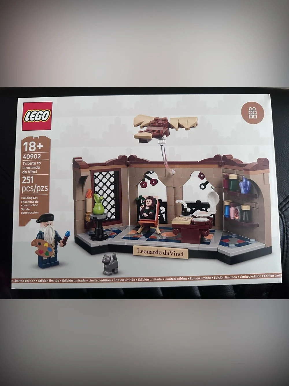 LEGO Leonardo da Vinci Tribute 40902 Building Set - GWP
